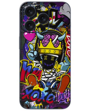 graffiti art smartphone skin – bold & expressive vinyl wrap